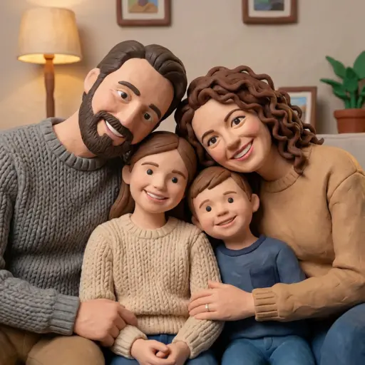 Clay Animation Style