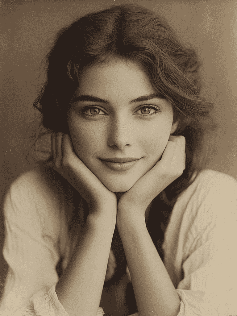 AI Portrait Style ヴィンテージ
