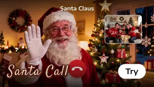 Viral “Santa Call” Videos on Android: Make the Christmas Trend with Evoke