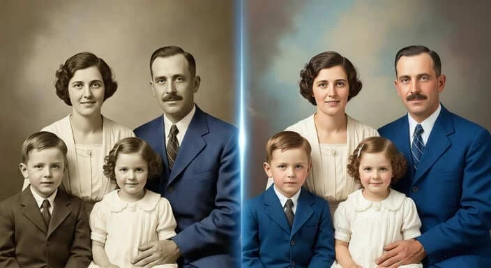 Yesterday Once More: How Evoke Breathes New Life into Your Fading Family Photos