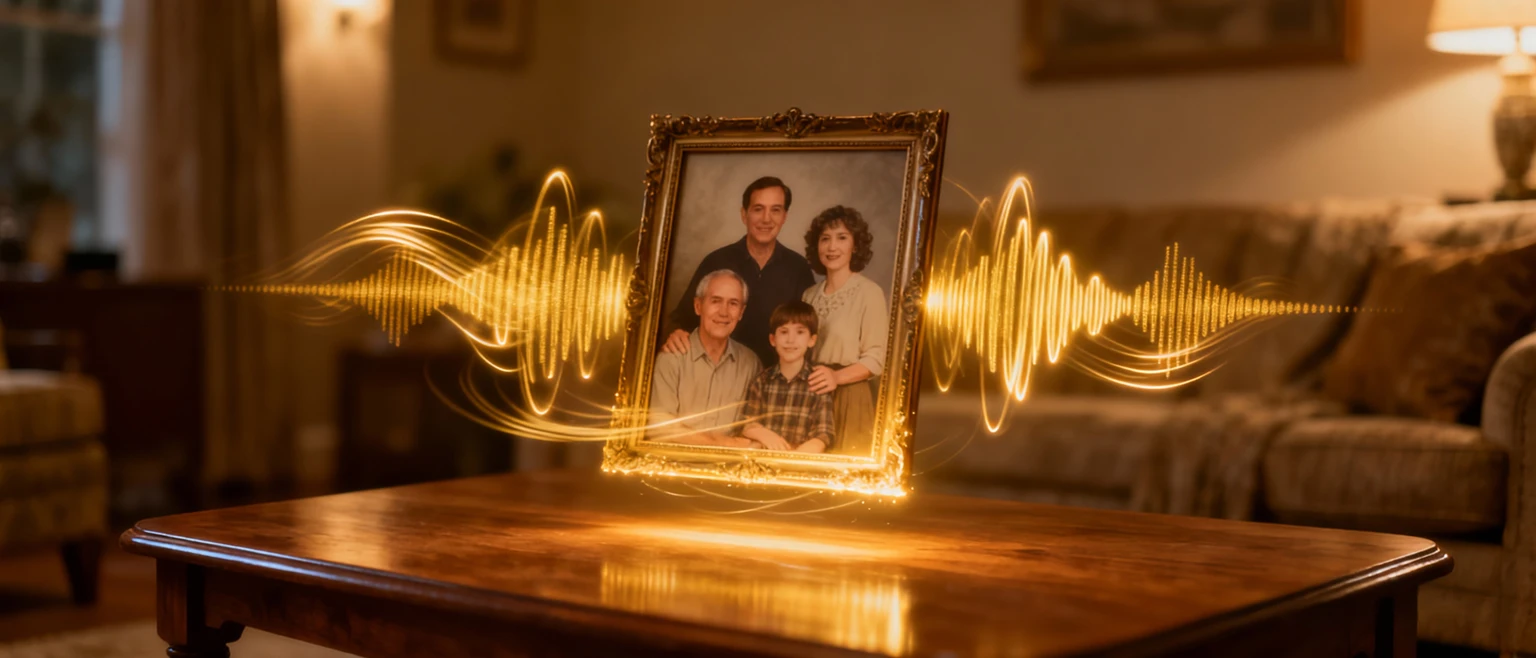 Evoke Dream Film で古い写真に再び歌声を