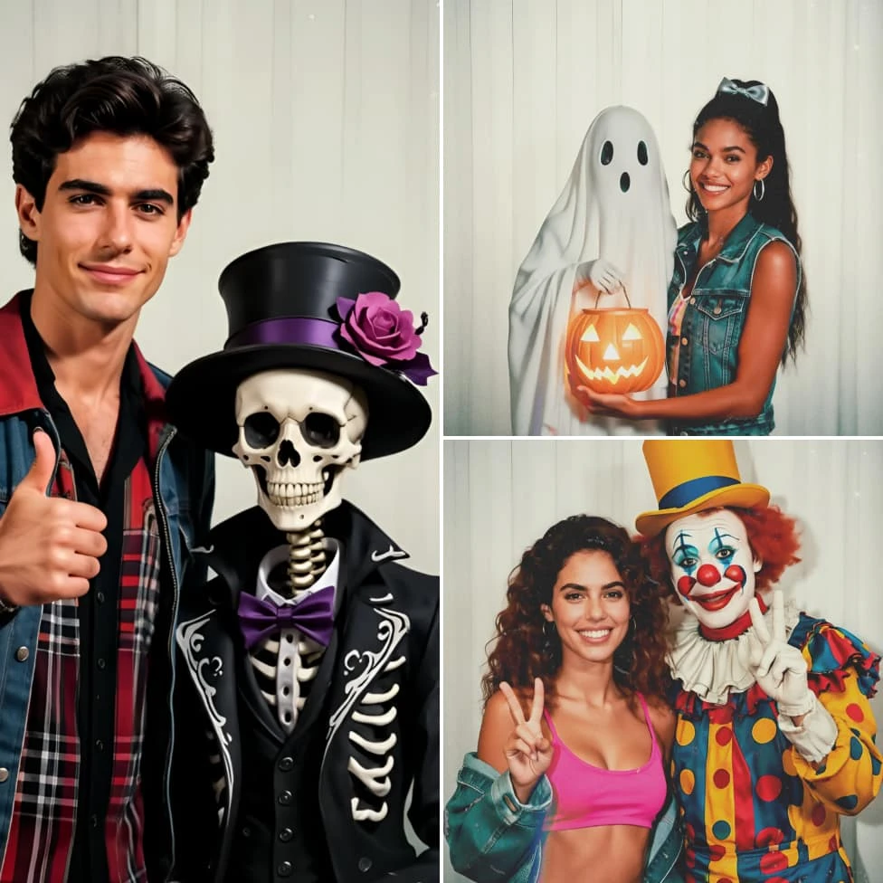 Преображение на Хэллоуин с Evoke AI