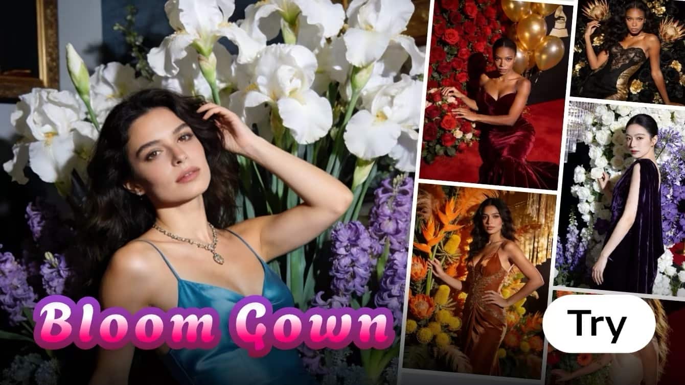 Цветочное платье