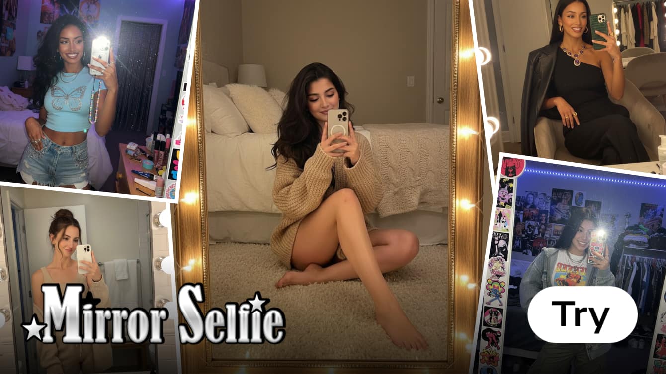 Селфи в зеркале