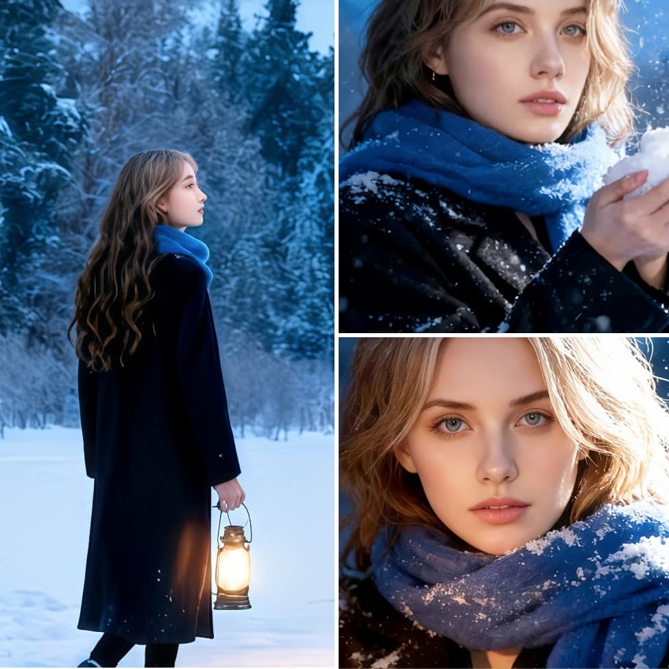 Зимний коллаж